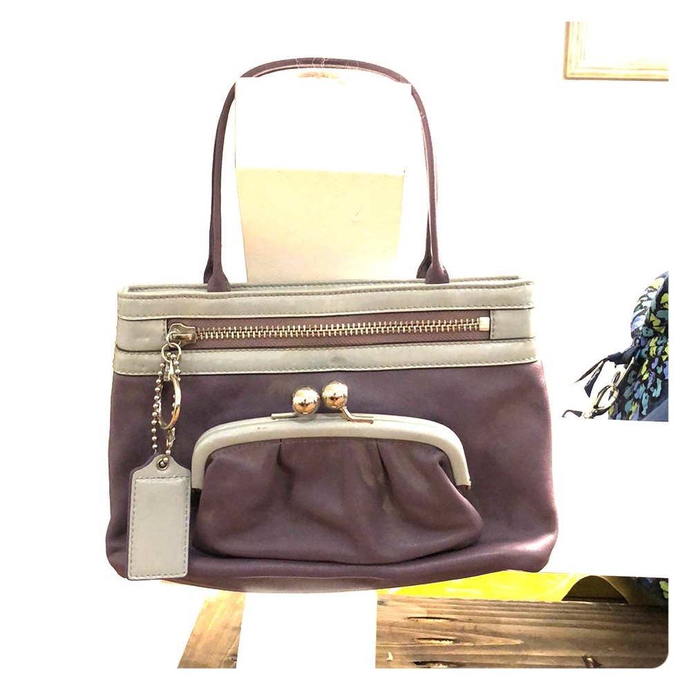 Coach clutch style purse
